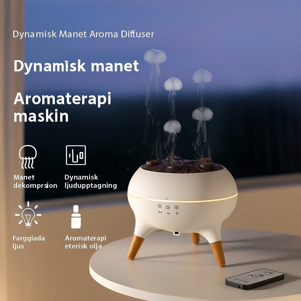 Jellyfish Aroma Diffuser – En ny nivå av ro och elegans