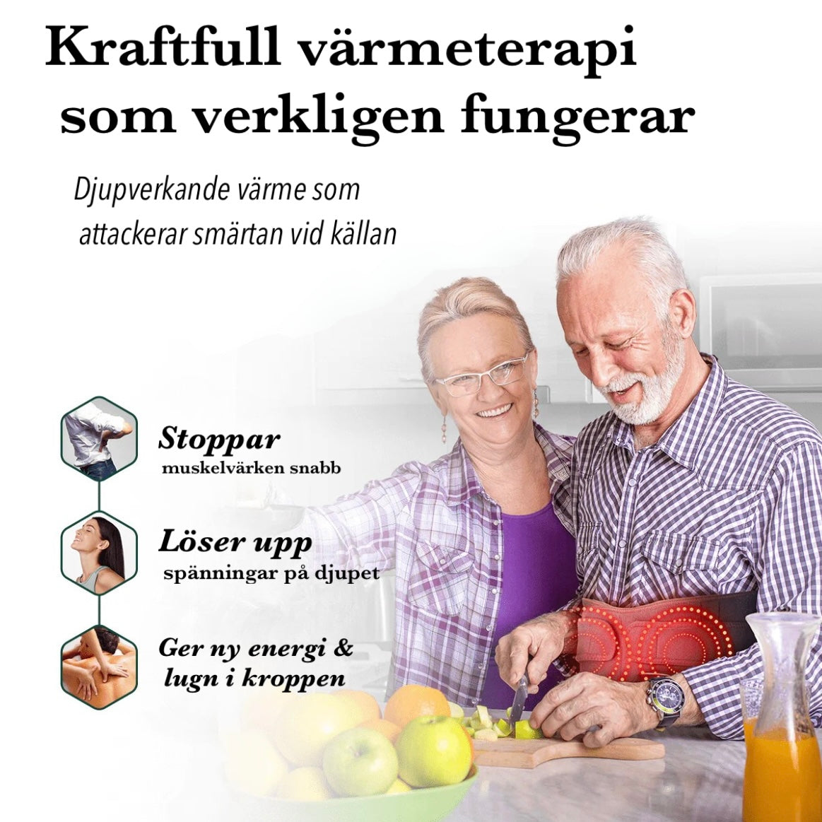 Medicinsk Värmeterapi för Rygg & Kropp – Effektiv Smärtlindring vid Källan
